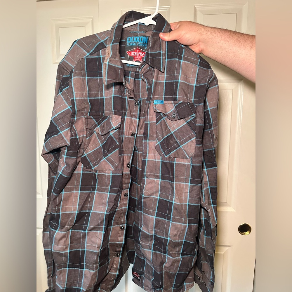 Dixxon XXL Form and Function Flannel EUC